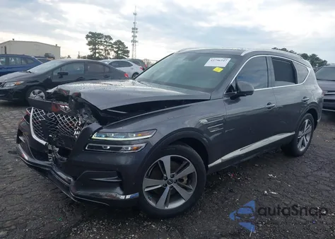 2021 Genesis Gv80 2.5T Awd из США, поврежденный, VIN KMUHBDSB4MU051998